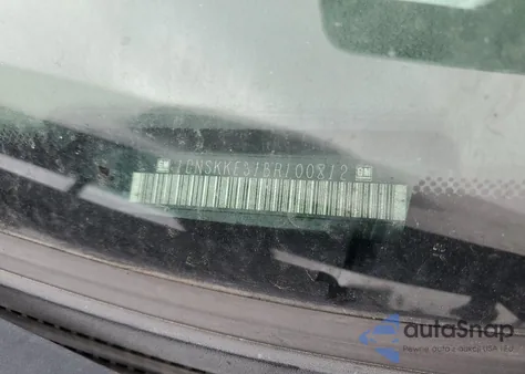 2011 Chevrolet Suburban K1500 Ltz from USA, damaged, VIN 1GNSKKE31BR100812